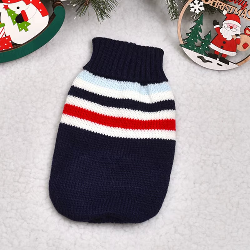 Cute Pet Dog Sweater for Small Dogs Winter Warm Puppy Cat Clothes Dachshund Pullover Mascotas Costume Clothing Roupa Cachorro
