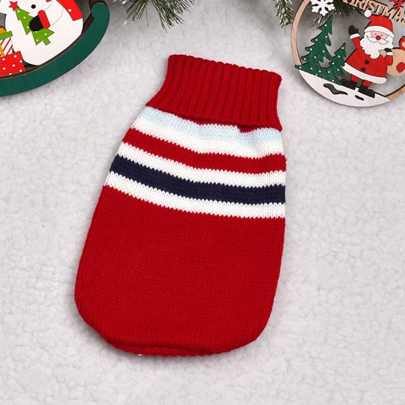 Cute Pet Dog Sweater for Small Dogs Winter Warm Puppy Cat Clothes Dachshund Pullover Mascotas Costume Clothing Roupa Cachorro