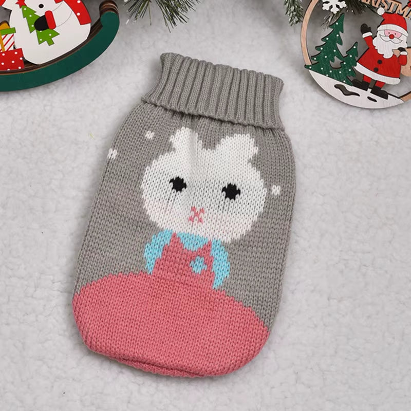 Cute Pet Dog Sweater for Small Dogs Winter Warm Puppy Cat Clothes Dachshund Pullover Mascotas Costume Clothing Roupa Cachorro