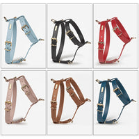 No Pull Heavy Duty Vest Leather Dog Harness