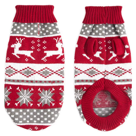 Cute Pet Dog Sweater for Small Dogs Winter Warm Puppy Cat Clothes Dachshund Pullover Mascotas Costume Clothing Roupa Cachorro